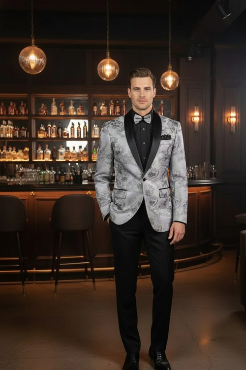 Silver Tuxedos Jacket