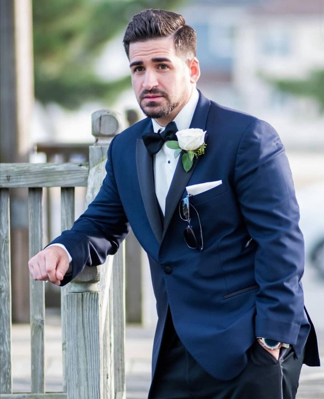 Royal Blue Prom tuxedo