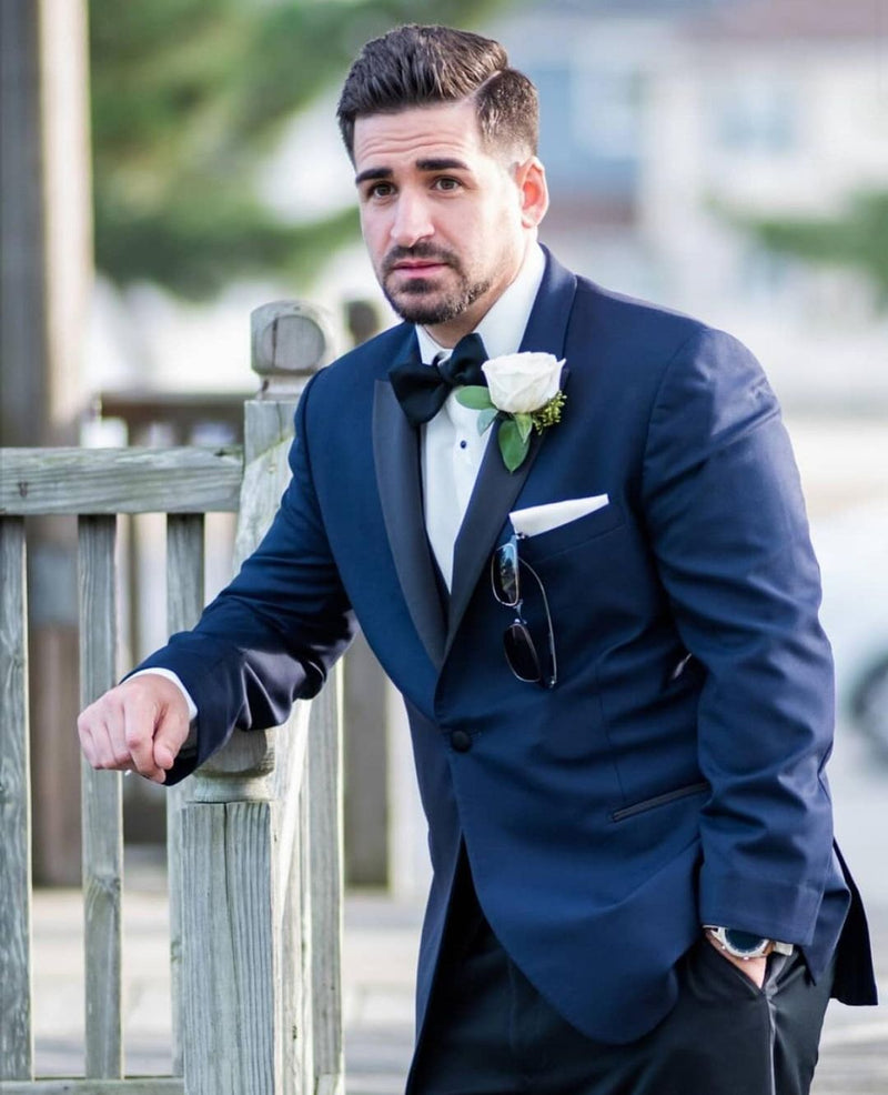 Royal Blue Prom tuxedo