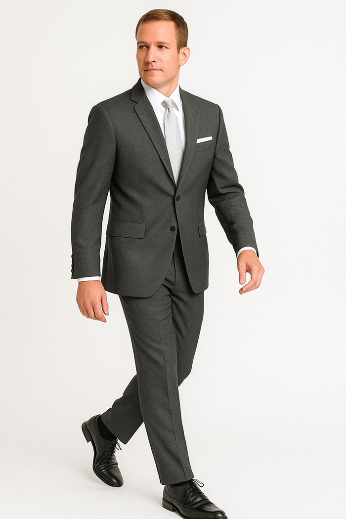 Madison Steel Grey Suit Jacket (Separates) by BLACKTIE