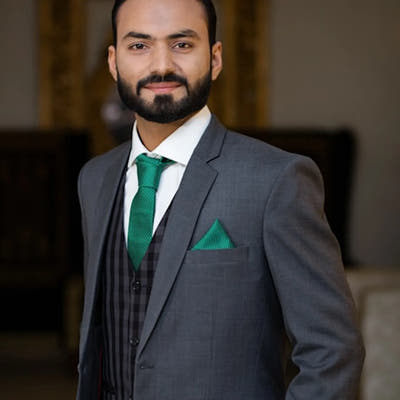 Men's Forest Green Paisley Dress Shirt by Statement Suits Men's Forest Green Paisley Dress Shirt by Statement Suits