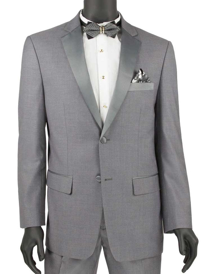 Slim Fit Business Men's Suit 3 Piece 2 Button in Hunter Green by Vinci