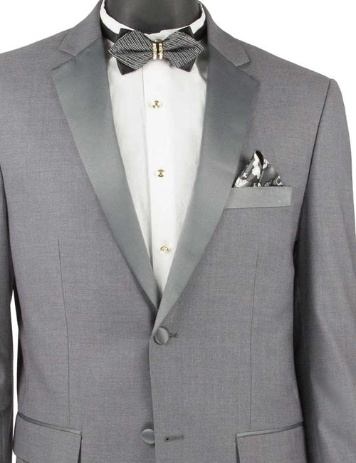 Slim Fit Business Men's Suit 3 Piece 2 Button in Hunter Green by Vinci