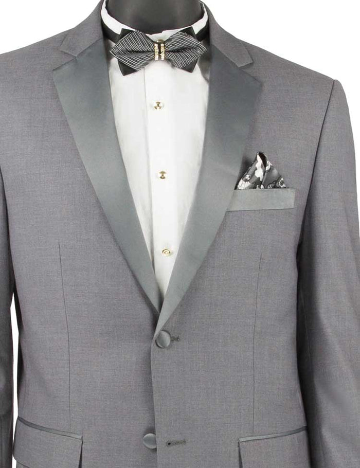 Slim Fit Business Men's Suit 3 Piece 2 Button in Hunter Green by Vinci