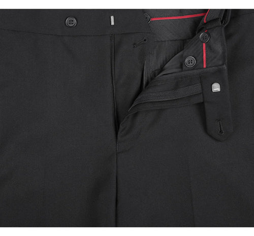 Black  Prom Tuxedo Suit - Black Wedding Suit - Mens Classic Full Dress Tail Tuxedo