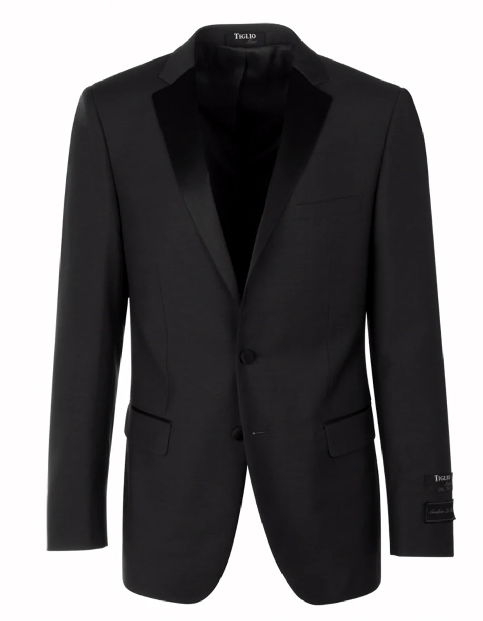 Designer Gray Prom Tuxedo - Grey Wedding Notch Tuxedo in Charcoal Grey by PROMTUXEDO