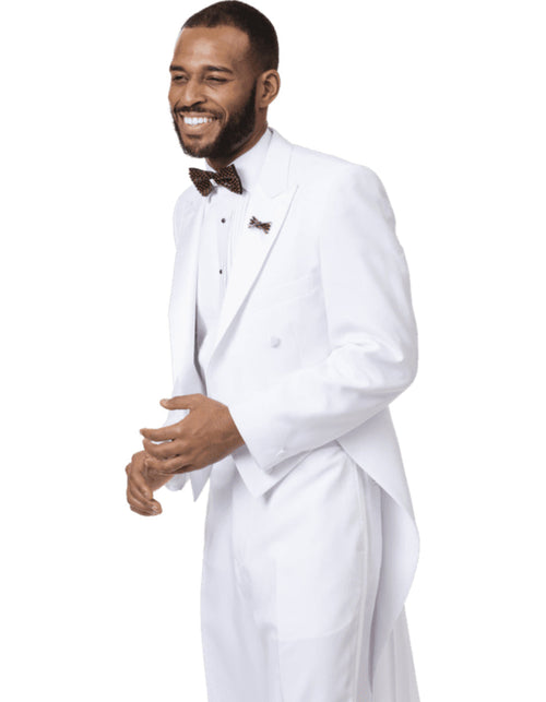 White Prom Suit - White Prom Tuxedo Suits - White Wedding Satin Tuxedo by PROMTUXEDO