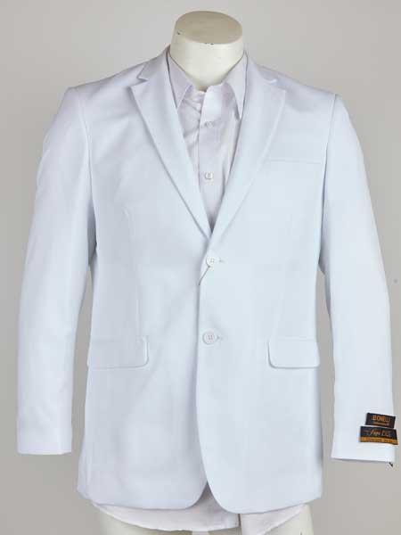 Notch Lapel Men's 2 Button White Cheap Priced Designer Fashion Dress Casual Blazer For Men On Sale Blazer by mensusain