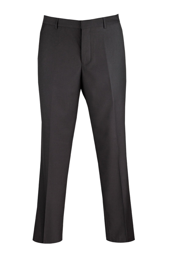 Blue Men's Modern Fit Wool Dress Pants - Stylish & Comfortable by Vinci