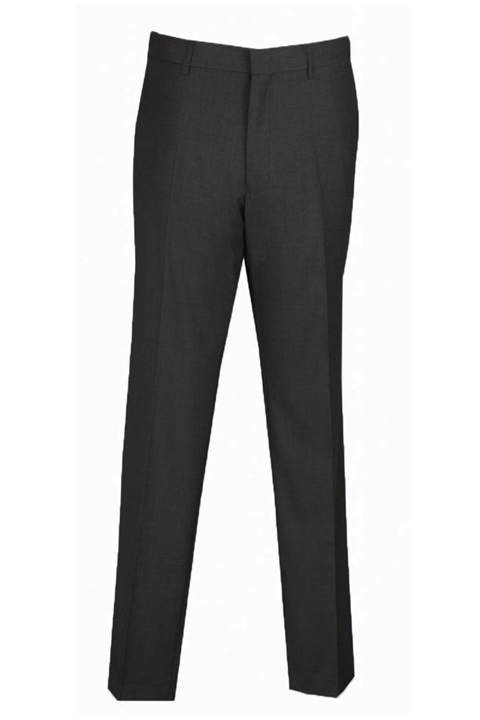 Mens Basic 2 Button Modern Fit Suit in Brown by Vinci