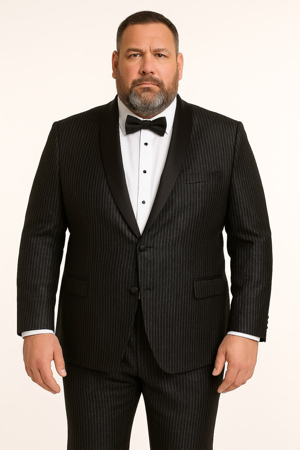 Mens Shiny Black Glitter Tuxedo with Satin Shawl Lapel – Ultra Slim Fit Sparkle Suit for Weddings, Proms & Formal Events