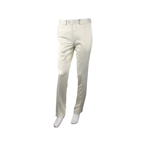 Ivory Tuxedo - Cream Wedding Suit - Off White Groom Satin Pants Suit by PROMTUXEDO