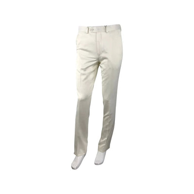 Ivory Tuxedo - Cream Wedding Suit - Off White Groom Satin Pants Suit by PROMTUXEDO