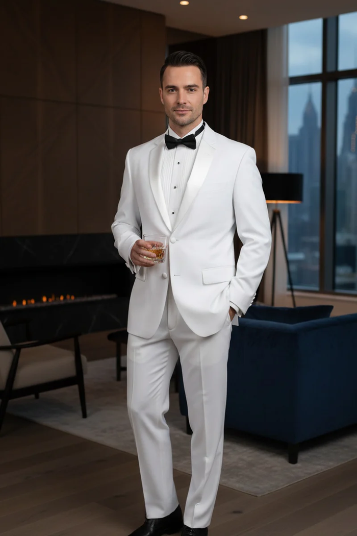 White Vinci Tuxedo