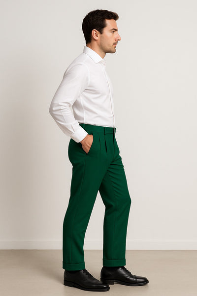 colorful-green-formal-pants