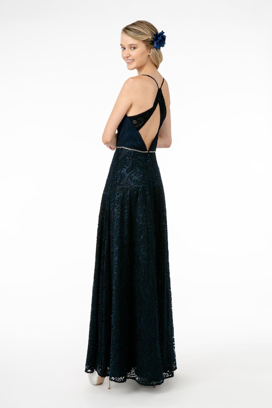 Lace A-line Formal Dress by Elizabeth K GL2667