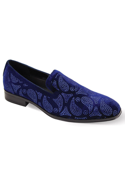 Majesty Blue Tuxedo Shoes by After Midnight
