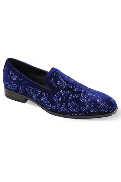 Majesty Blue Tuxedo Shoes by After Midnight