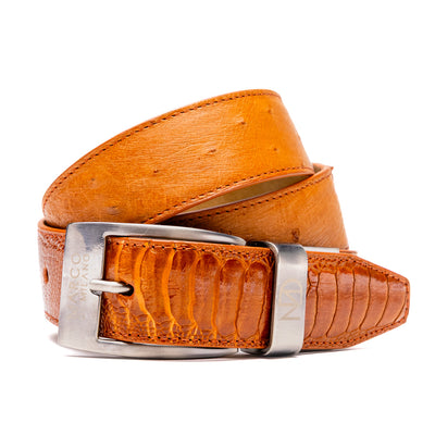Marco Di Milano Alessio Belt Cognac Leather Dress Shoe