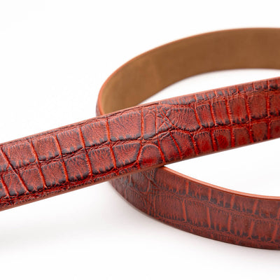 Marco Di Milano Emilio Belt - Rustic Cognac Leather Shoe