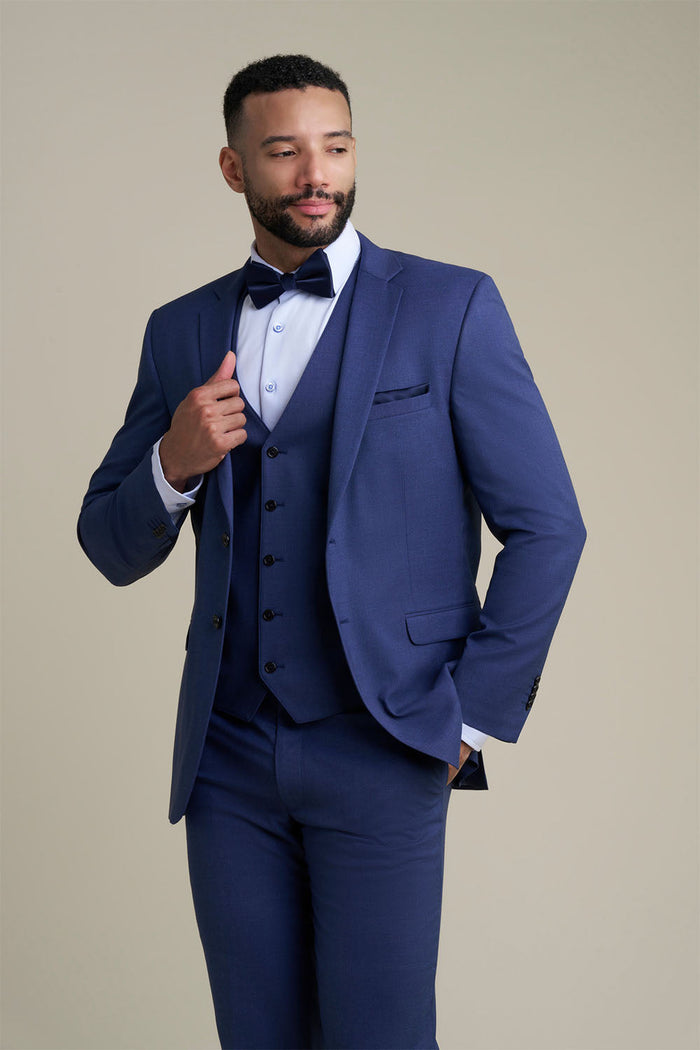 Savoy Blue Suit Jacket (Separates) by Allure Men