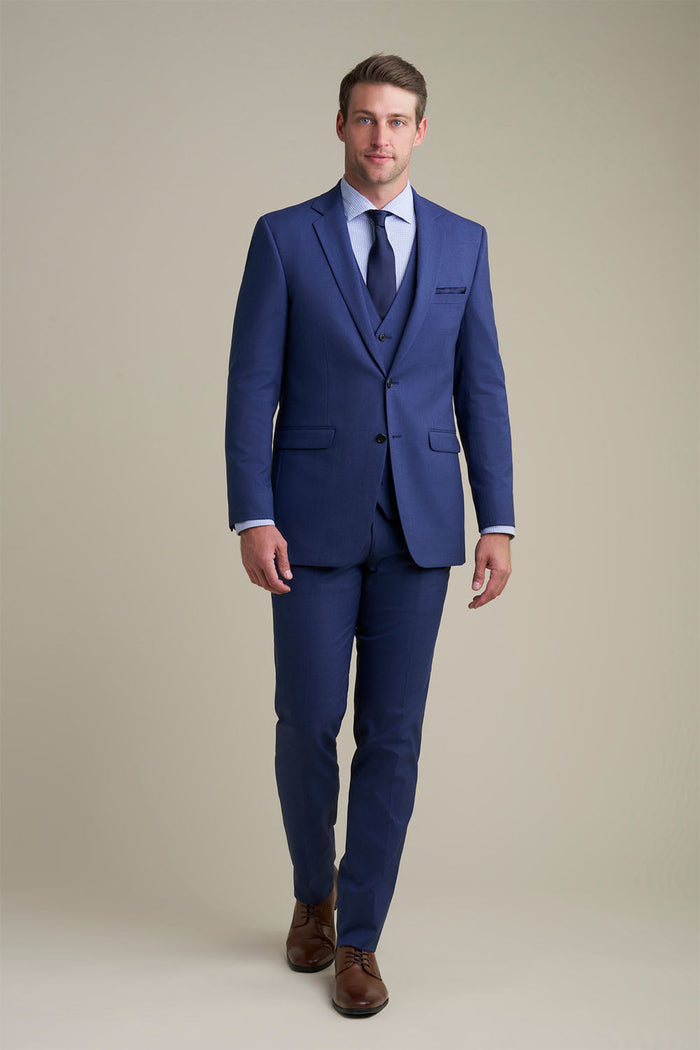 Savoy Blue Suit Jacket (Separates) by Allure Men