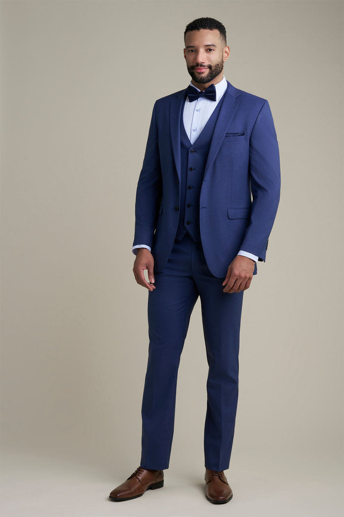 Savoy Blue Suit Jacket (Separates) by Allure Men