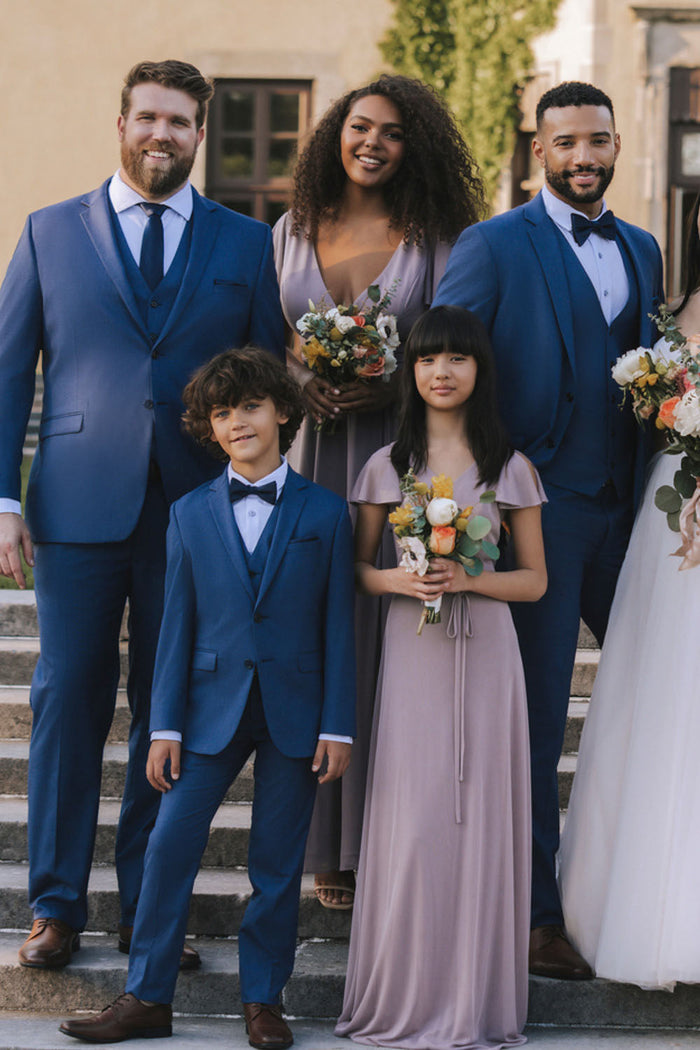 Savoy Blue Suit Jacket (Separates) by Allure Men