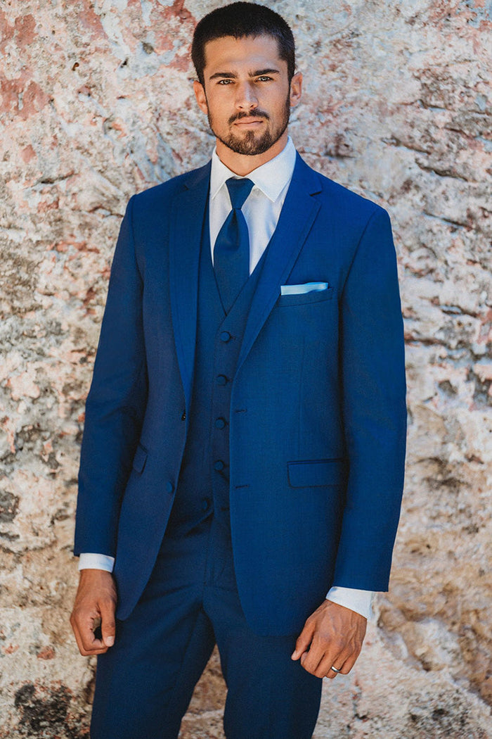 Brunswick Cobalt Suit Jacket (Separates) by Allure Men