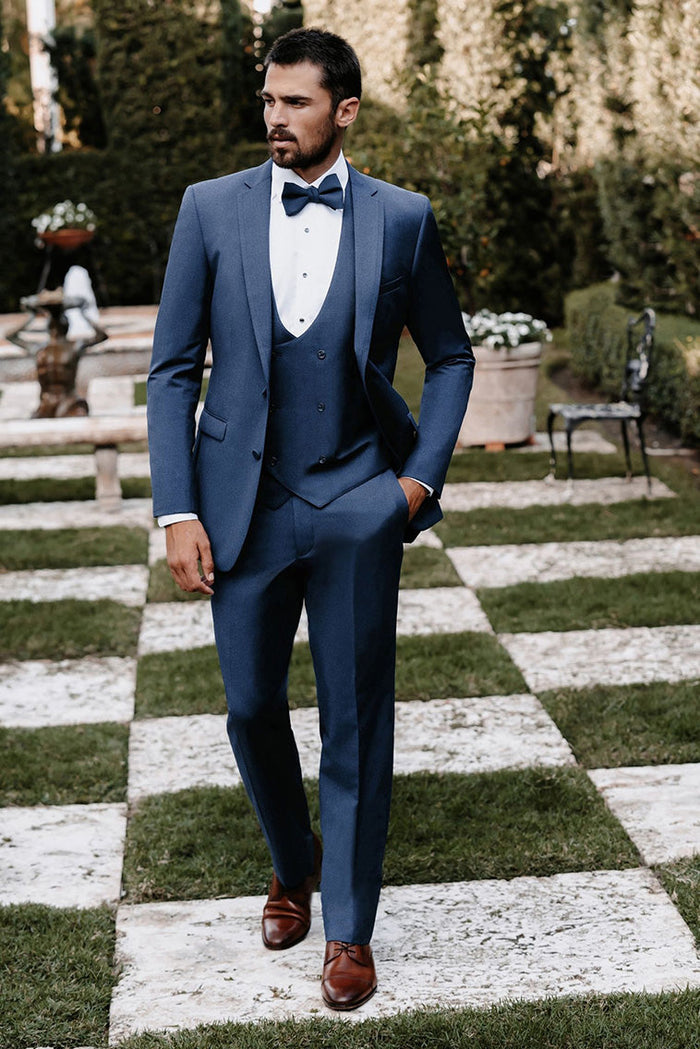 Brunswick Cobalt Suit Jacket (Separates) by Allure Men