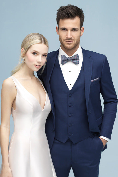 Brunswick Cobalt Suit Vest by Allure Men