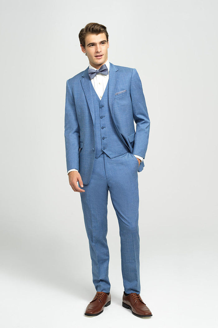Brunswick Cornflower Suit Jacket (Separates) by Allure Men