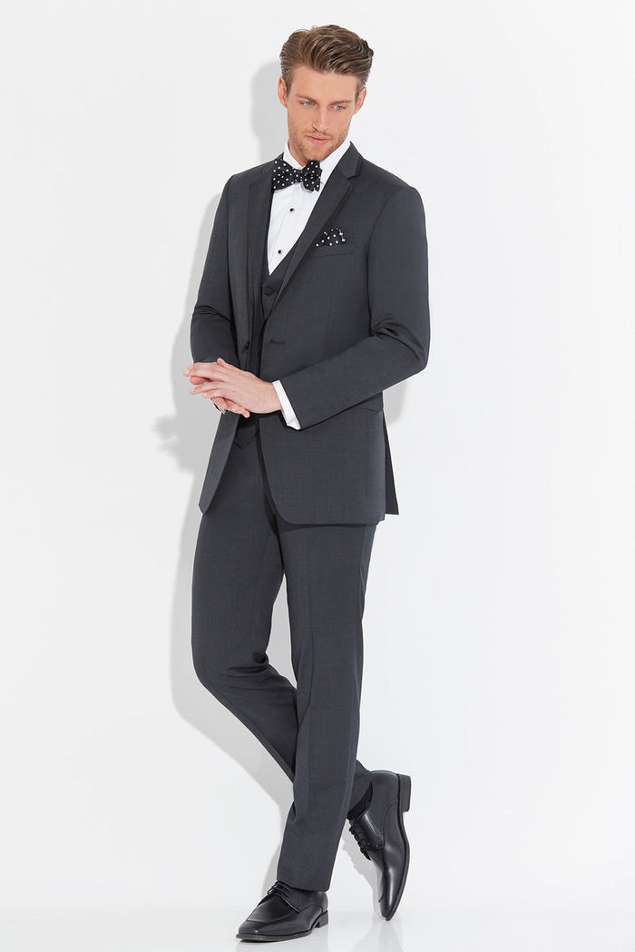 Brunswick Granite Slim Suit Pants by Allure Men