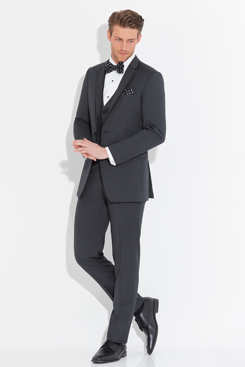 Brunswick Granite Slim Suit Pants by Allure Men