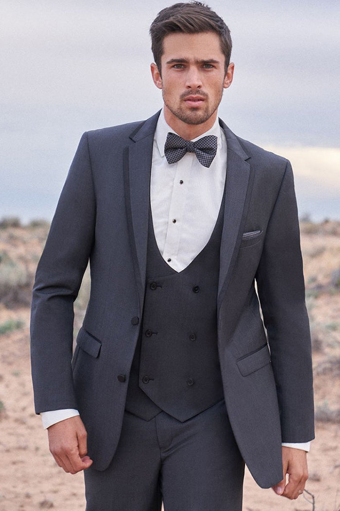 Brunswick Granite Suit Jacket (Separates) by Allure Men