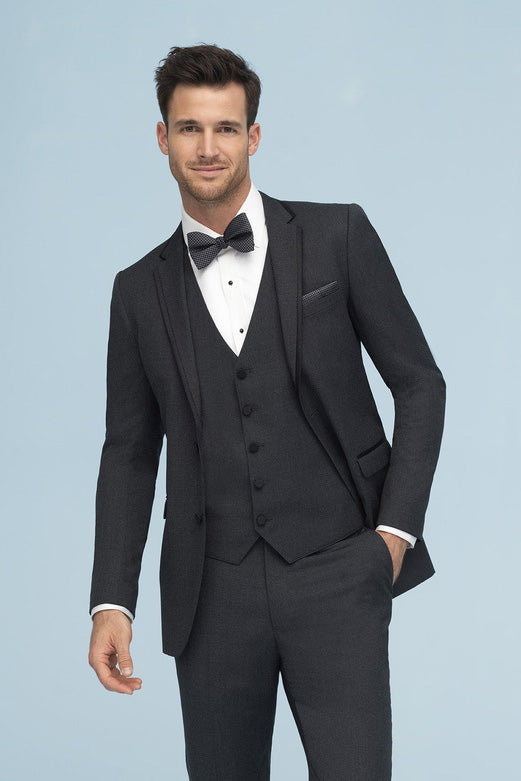 Brunswick Granite Suit Vest by Allure Men