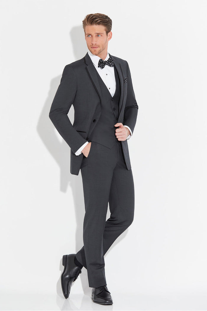 Brunswick Granite Suit Vest by Allure Men