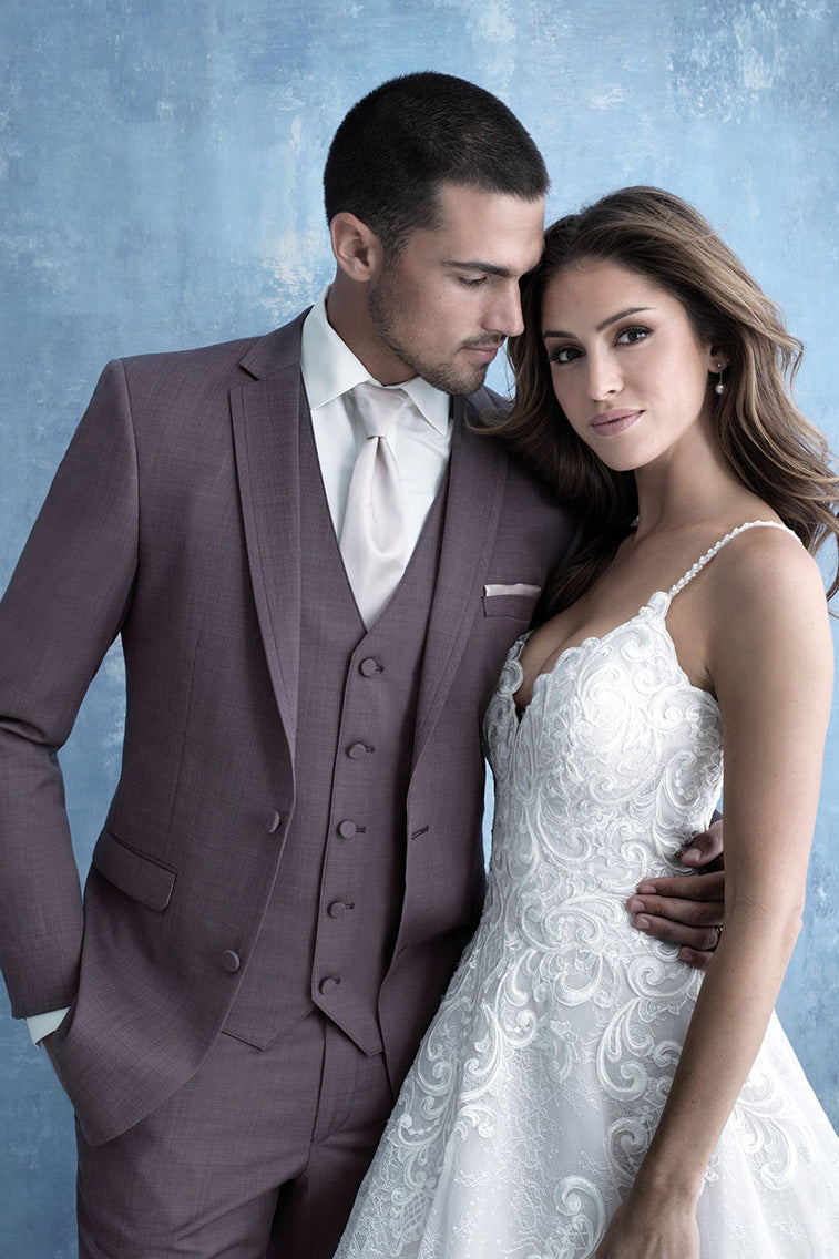 Brunswick Mulberry Suit Jacket (Separates) by Allure Men