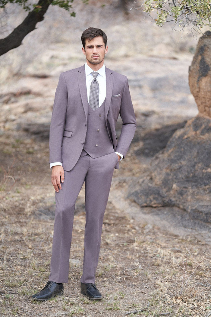 Brunswick Mulberry Suit Jacket (Separates) by Allure Men