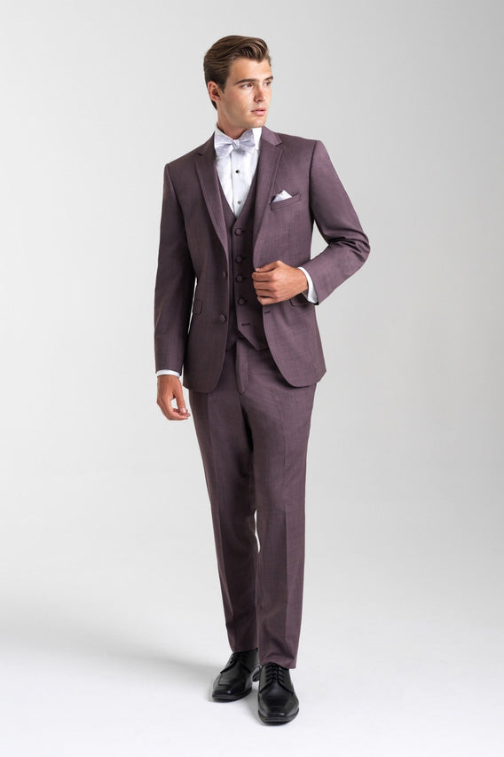 Brunswick Mulberry Ultra Slim Suit Pants by Allure Men