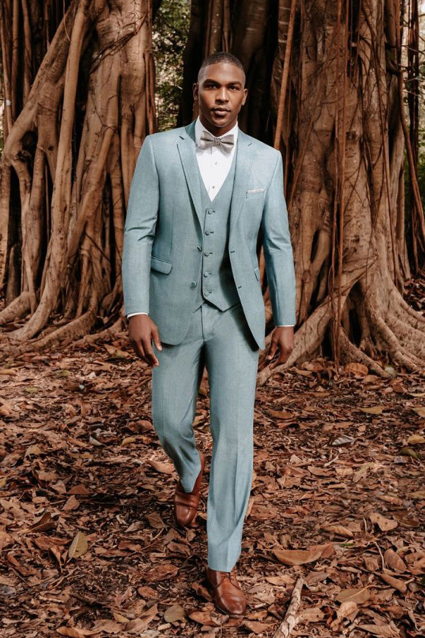 Brunswick Sea Glass Suit Vest by Allure Men