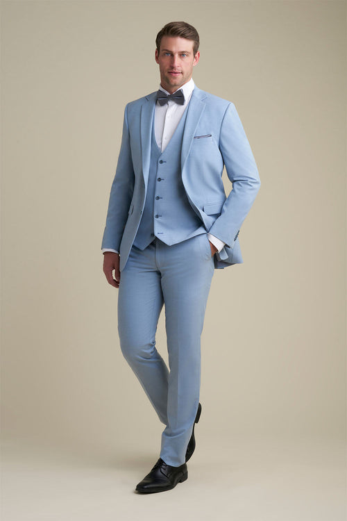 Savoy Light Blue Suit Jacket (Separates) by Allure Men