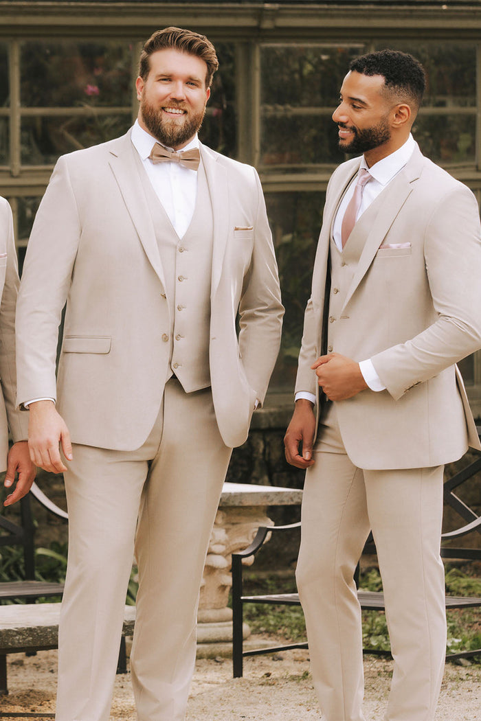 Savoy Tan Suit Jacket (Separates) by Allure Men
