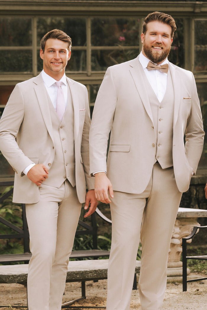 Savoy Tan Suit Jacket (Separates) by Allure Men
