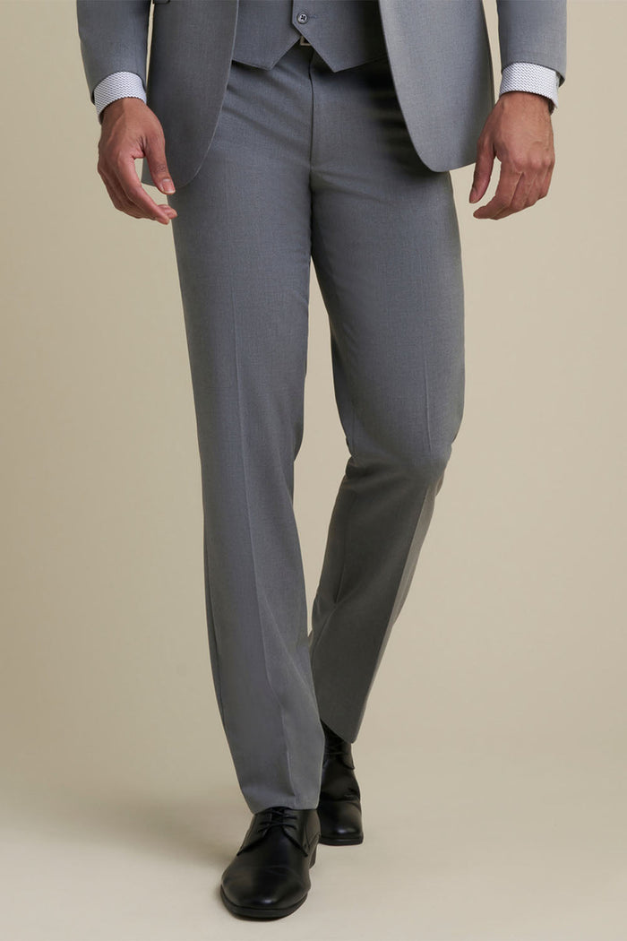 Mayfair Medium Grey Luxury Stretch Blend Suit Pants Allure Men