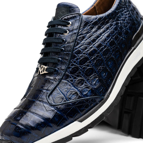Marco Di Milano Alonzo Navy Leather Dress Shoe