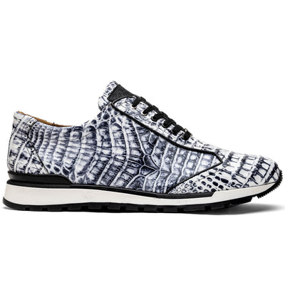 Marco_Di_Milano Alonzo Newspaper Leather Luxury Shoe