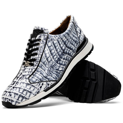 Marco_Di_Milano Alonzo Newspaper Leather Luxury Shoe
