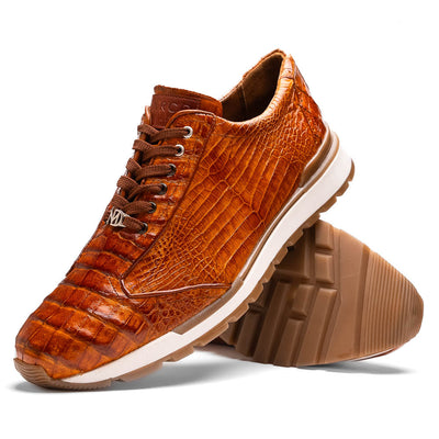 Marco Di Milano Alonzo Cognac Leather Dress Shoe