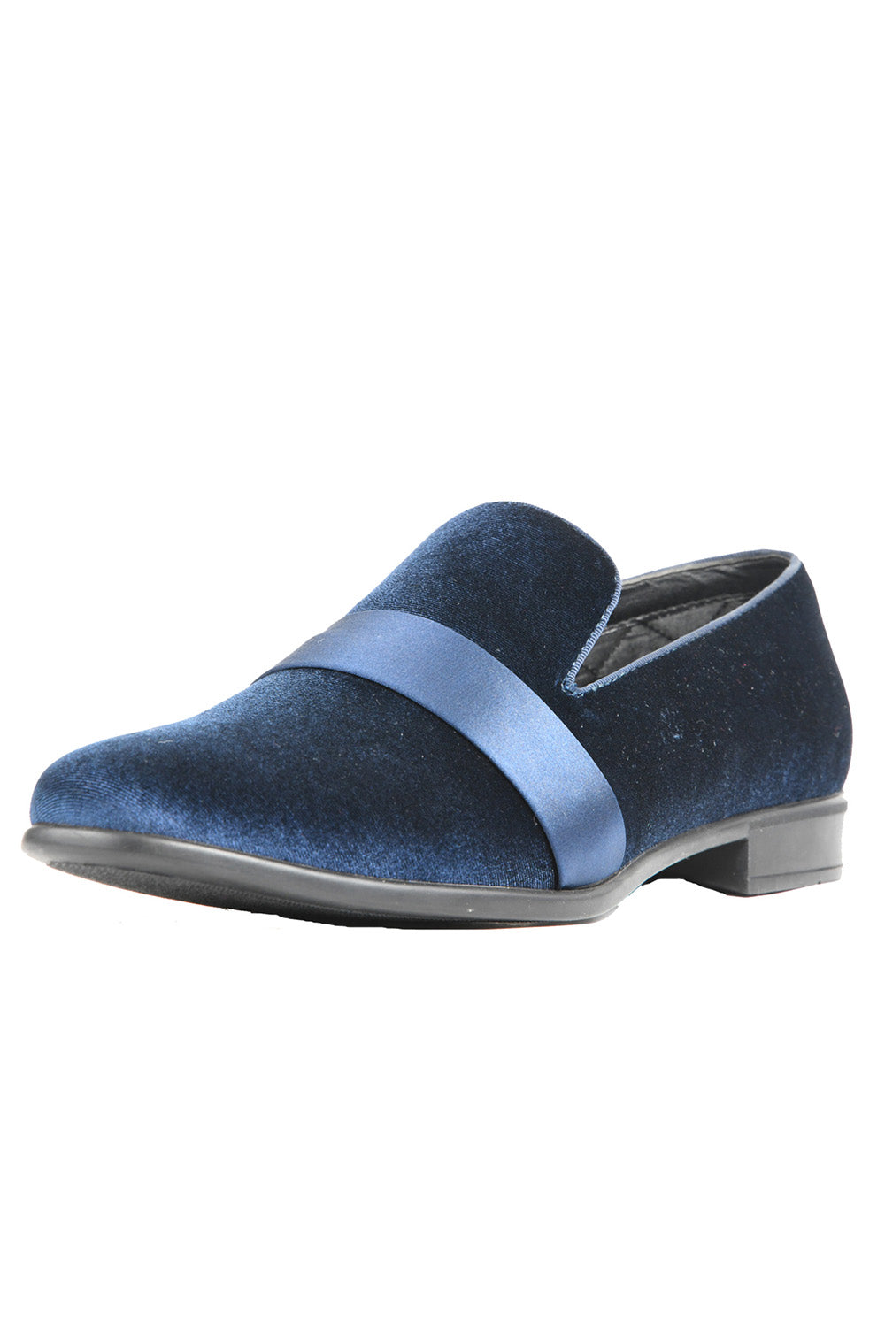 Knight Navy Tuxedo Shoes by Amali